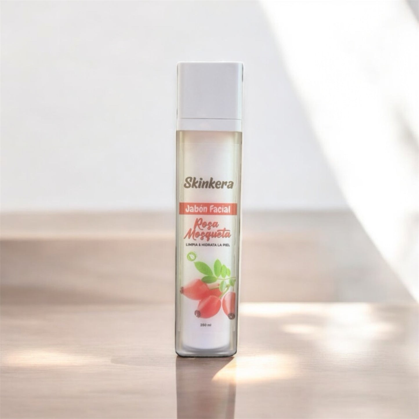 Jabón facial Rosa Mosqueta liquido