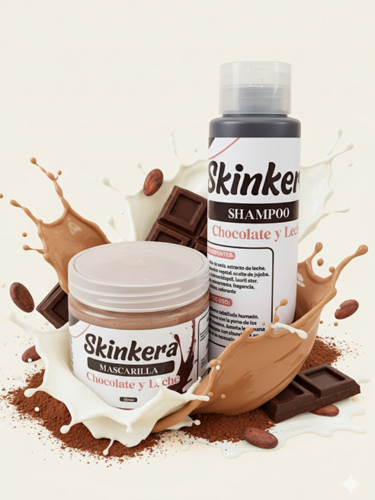 Mascarilla chocolate y leche